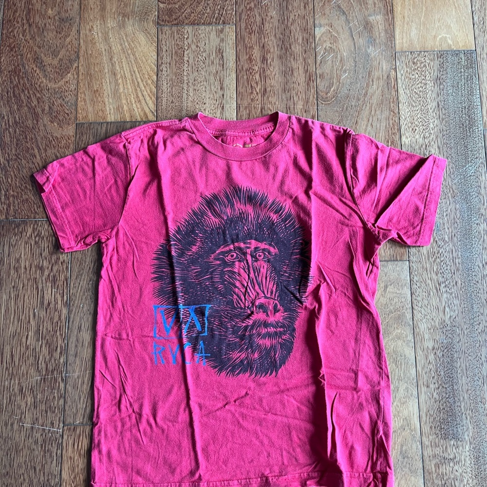 RVCA Pink Graphic Tee